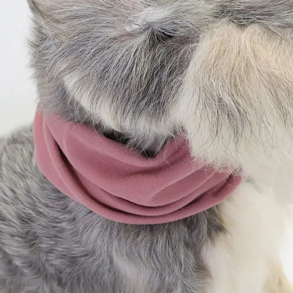 Dailypets Dog Ear Protection Hood with Soft Stretch Fabric for Warm Winter Comfort