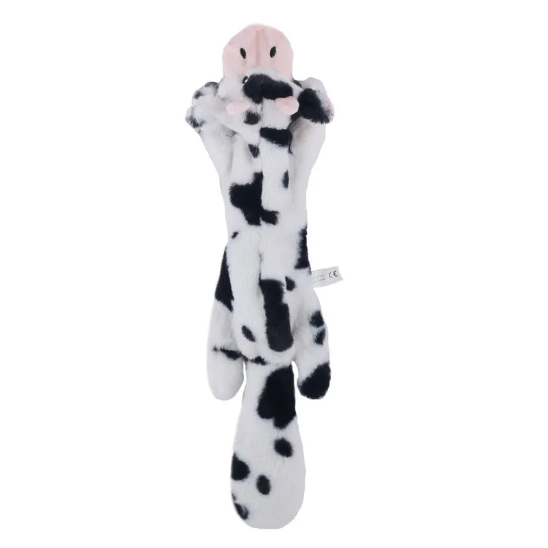 Dailypets Plush Animal Chew Toy for Dogs & Cats with Soft Durable Fabric
