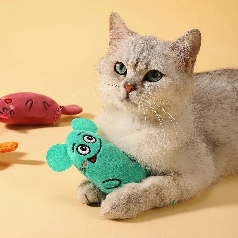 Dailypets Catnip Plush Toy for Cats with Soft Interactive Chew & Cuddle Design