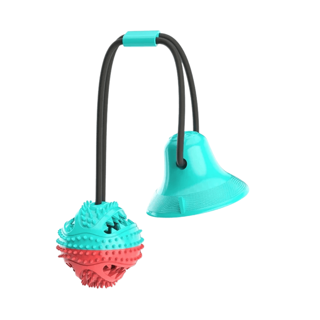 Dailypets Suction Cup Dog Toy for Chewing, Tugging & Treat Dispensing