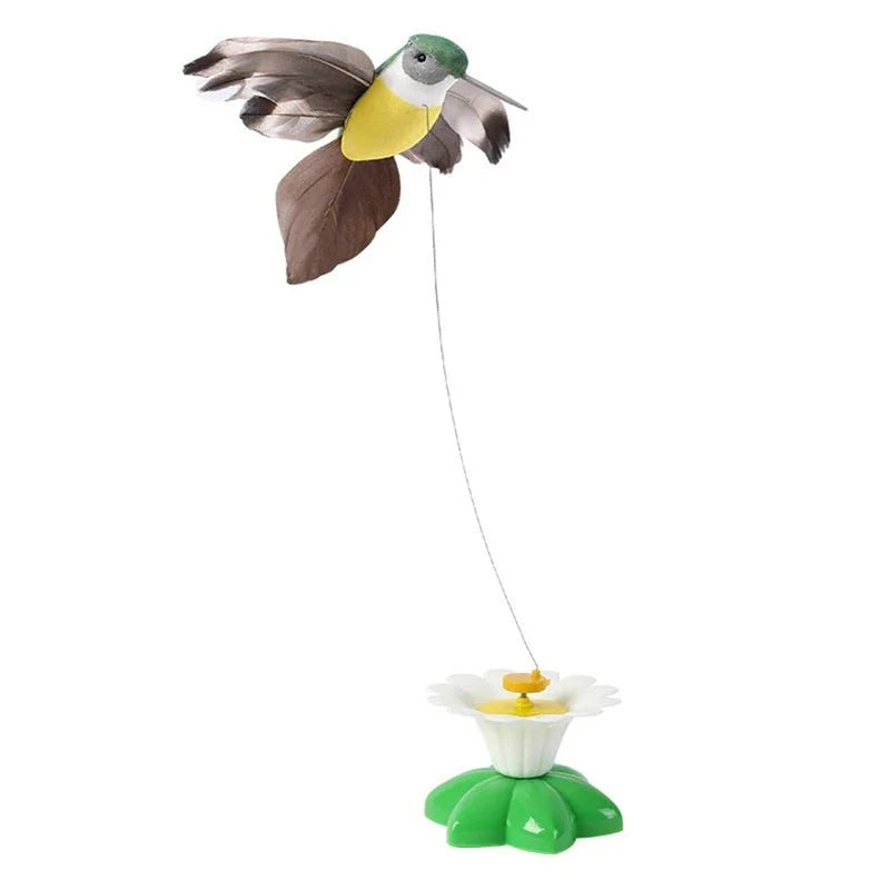 Dailypets Interactive Cat Flying Toy, ABS Butterfly Bird Chase Teaser