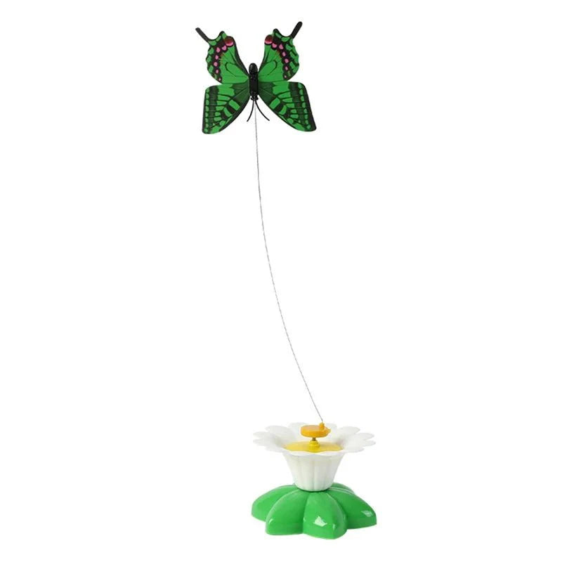 Dailypets Interactive Cat Flying Toy, ABS Butterfly Bird Chase Teaser