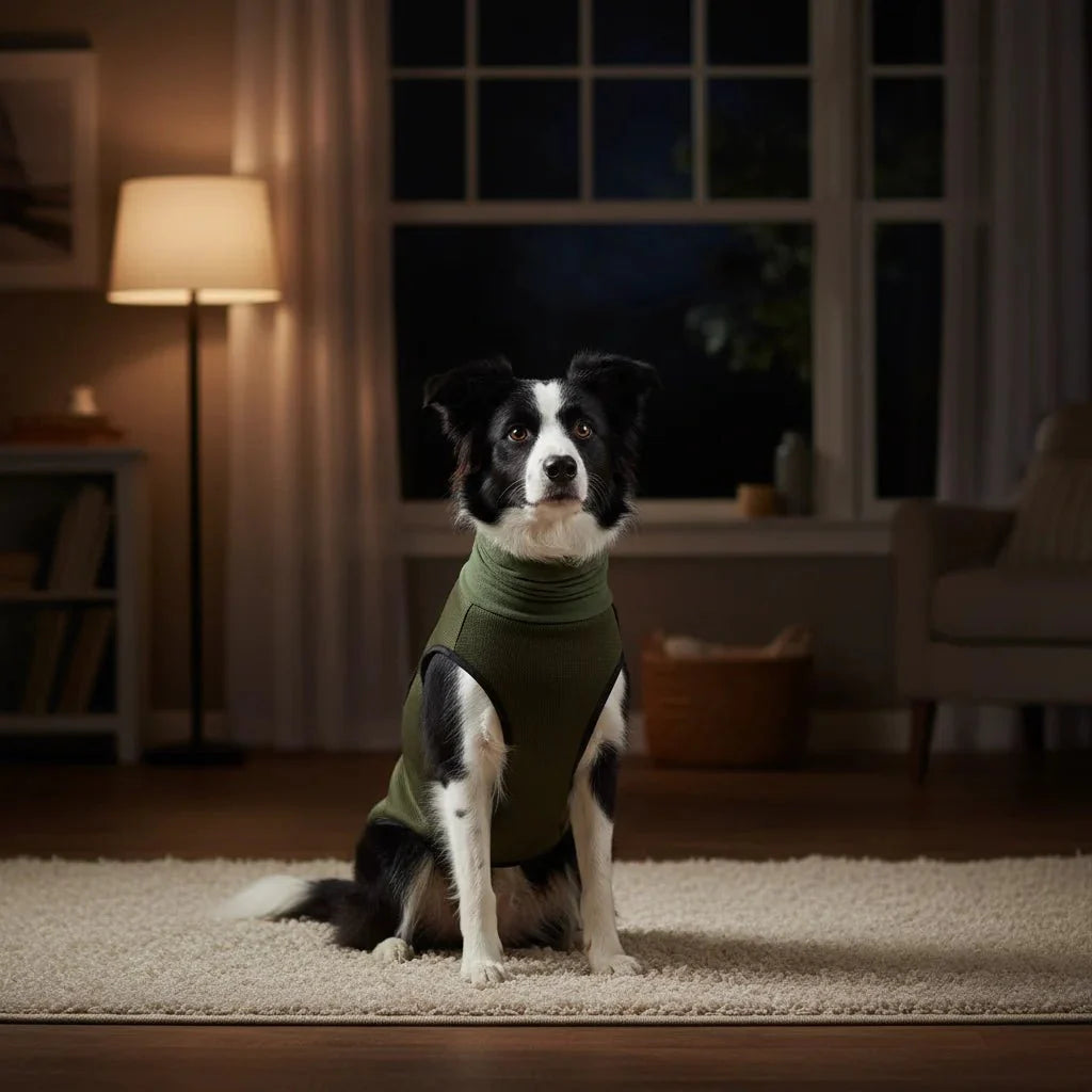 Dailypets Calming Dog Anxiety Vest with Adjustable Compression Fit for Everyday Comfort