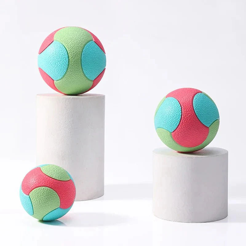 Dailypets Durable Rubber Chew Ball for Dogs with Dental Cleaning Texture