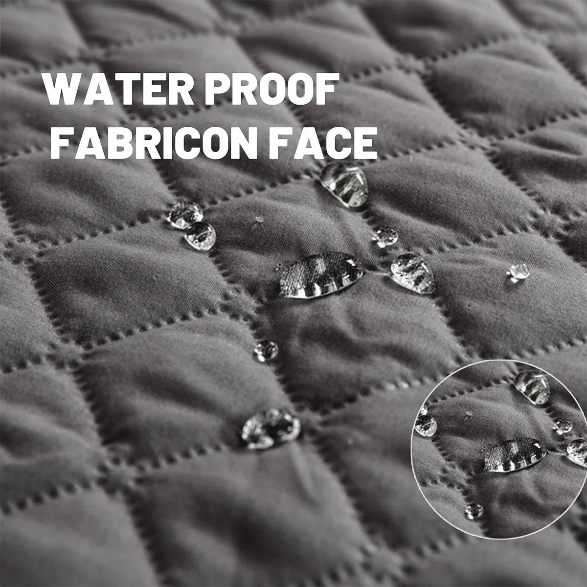 Dailypets Waterproof Pet Blanket with Non-Slip Backing for Furniture and Travel Use