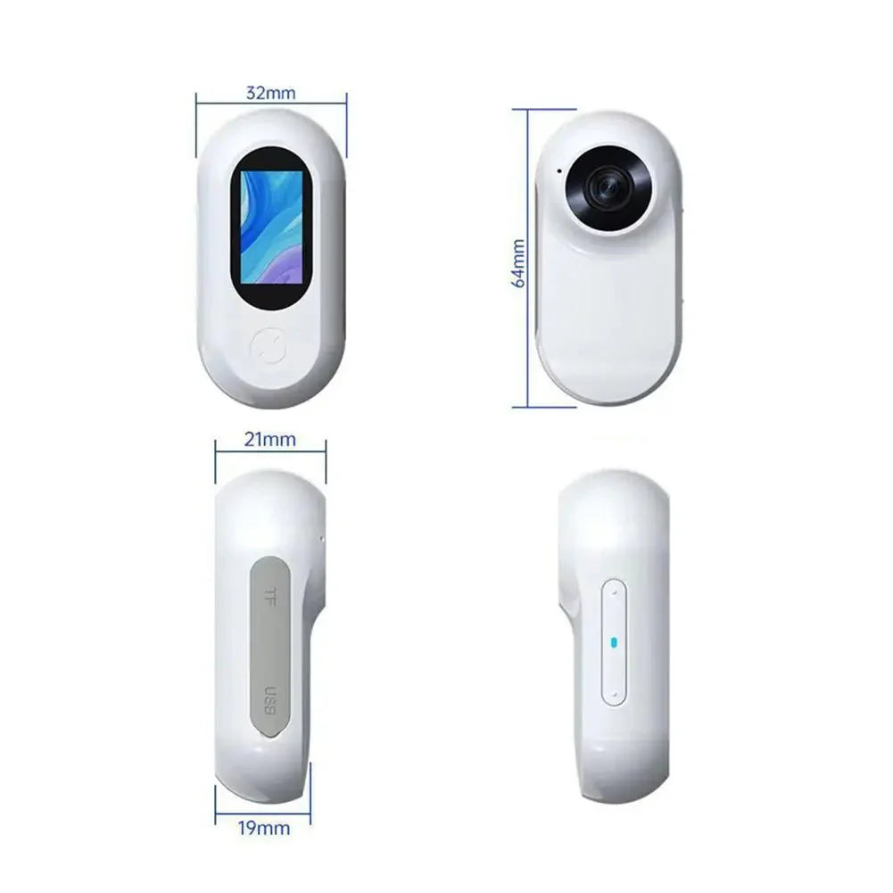 Dailypets Wearable Pet Collar Camera with 1080P Video and Compact Lightweight Design