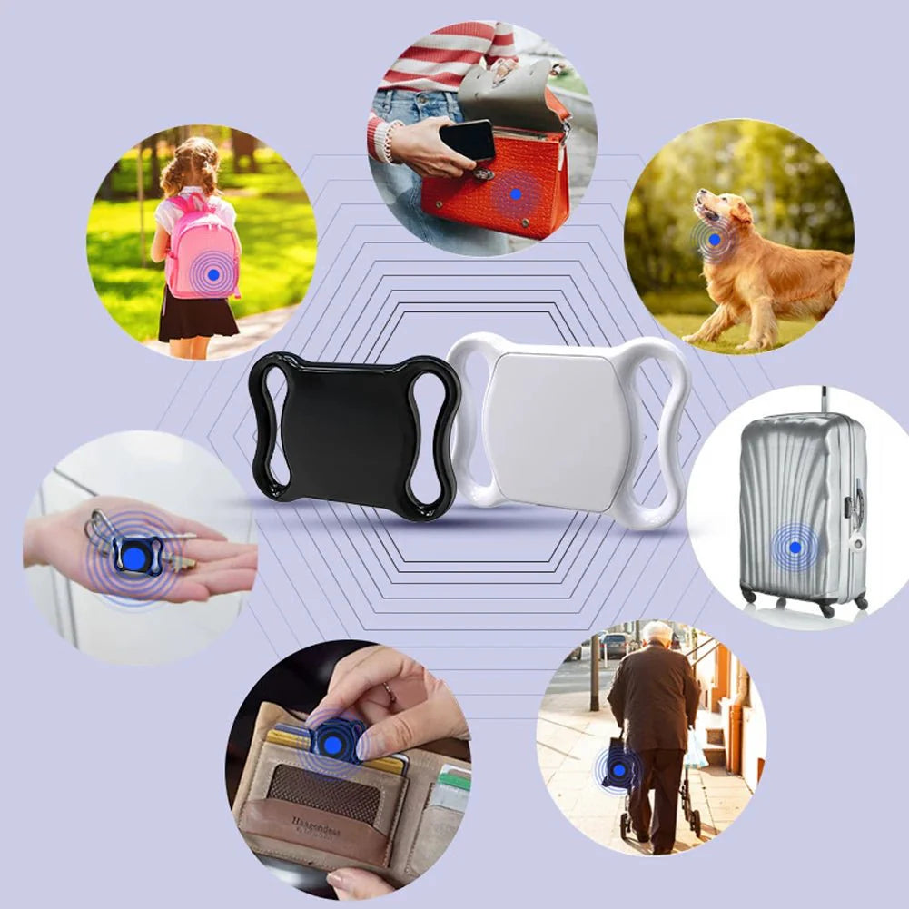 Dailypets Mini Bluetooth Pet Tracker with Find My Compatibility for Dogs and Cats