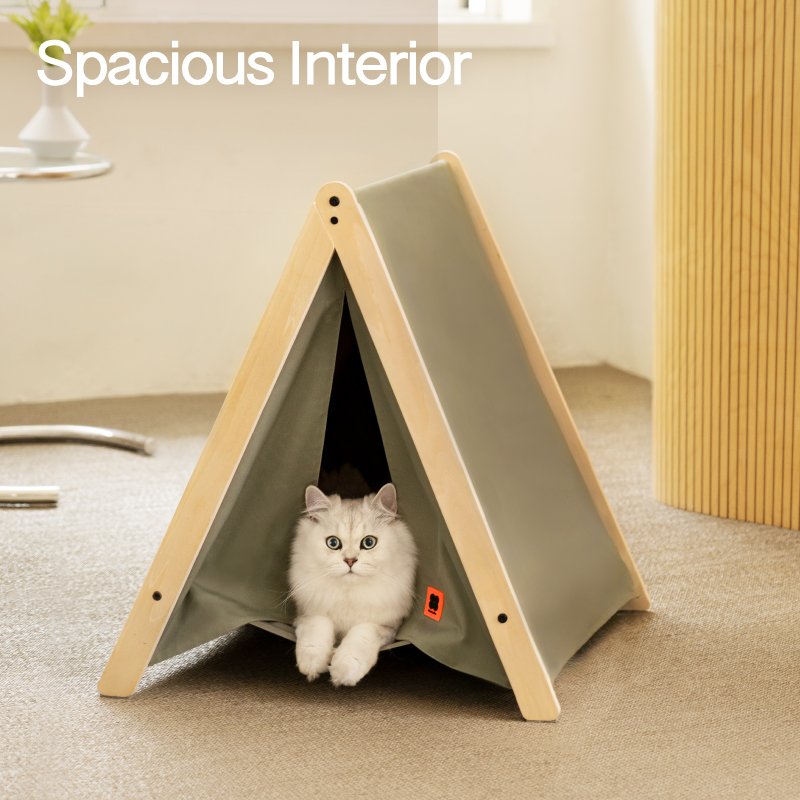Dailypets Minimalist Cat Tent Bed – Stylish Indoor Cat Hideout