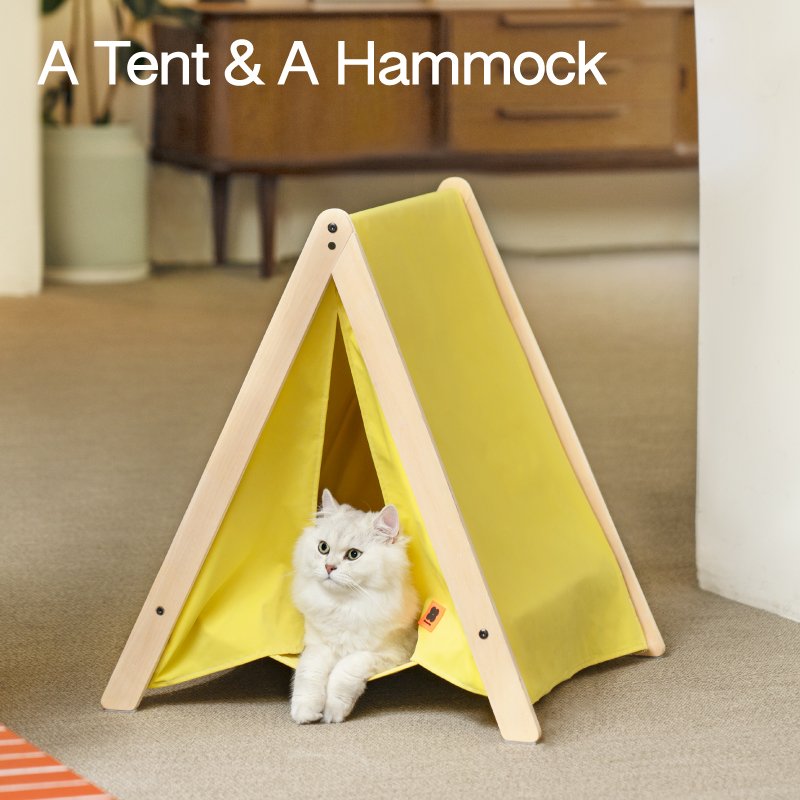 Dailypets Minimalist Cat Tent Bed – Stylish Indoor Cat Hideout