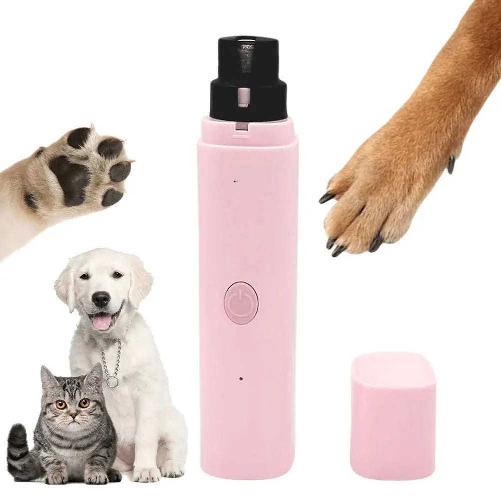 Dailypets Rechargeable Pet Nail Grinder with LED Light for Dogs & Cats