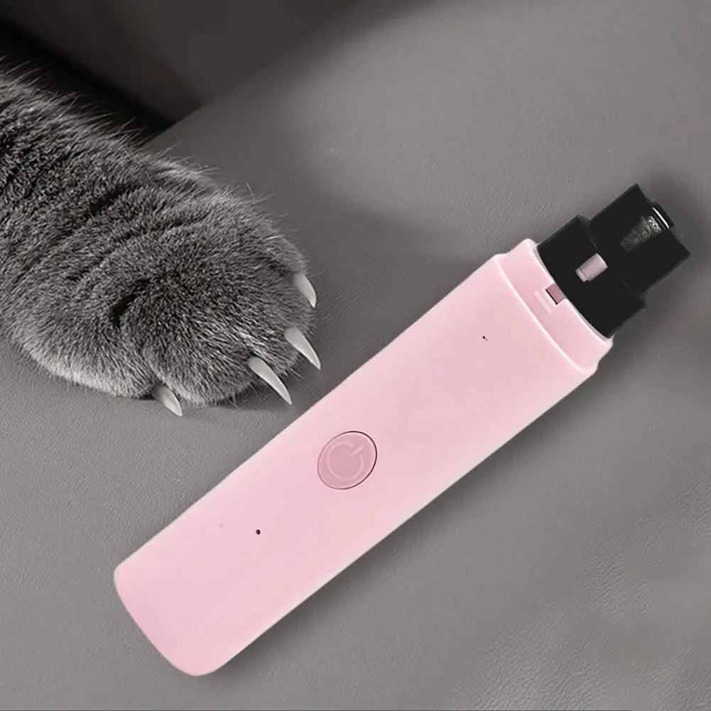 Dailypets Rechargeable Pet Nail Grinder with LED Light for Dogs & Cats