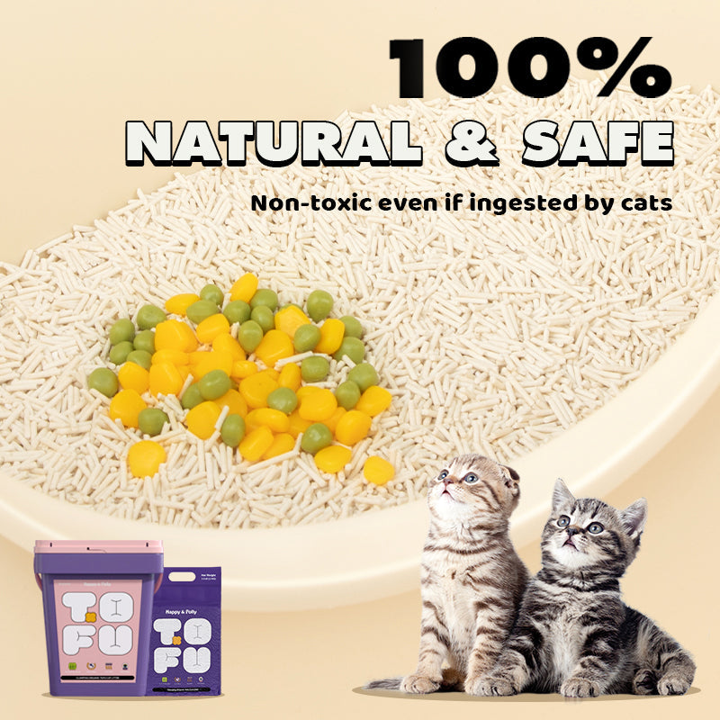 Dailypets Clumping Cat Litter 4 Bags for Odor Management