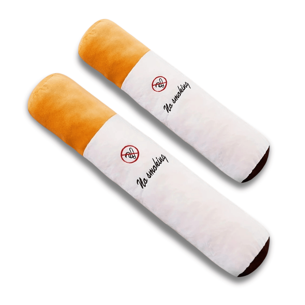 Dailypets Plush Cigarette Dog Toy for Chewing, Fetch & Interactive Play