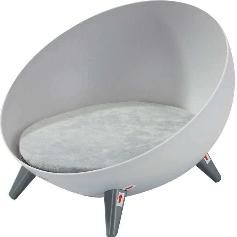 Dailypets Elevated Nordic Cat Nest – Cozy Modern Cat Bed
