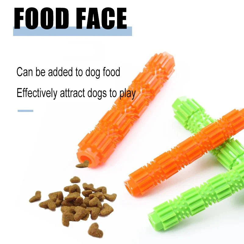 Dailypets Tough Rubber Chew Toy with Treat Dispenser for Dogs
