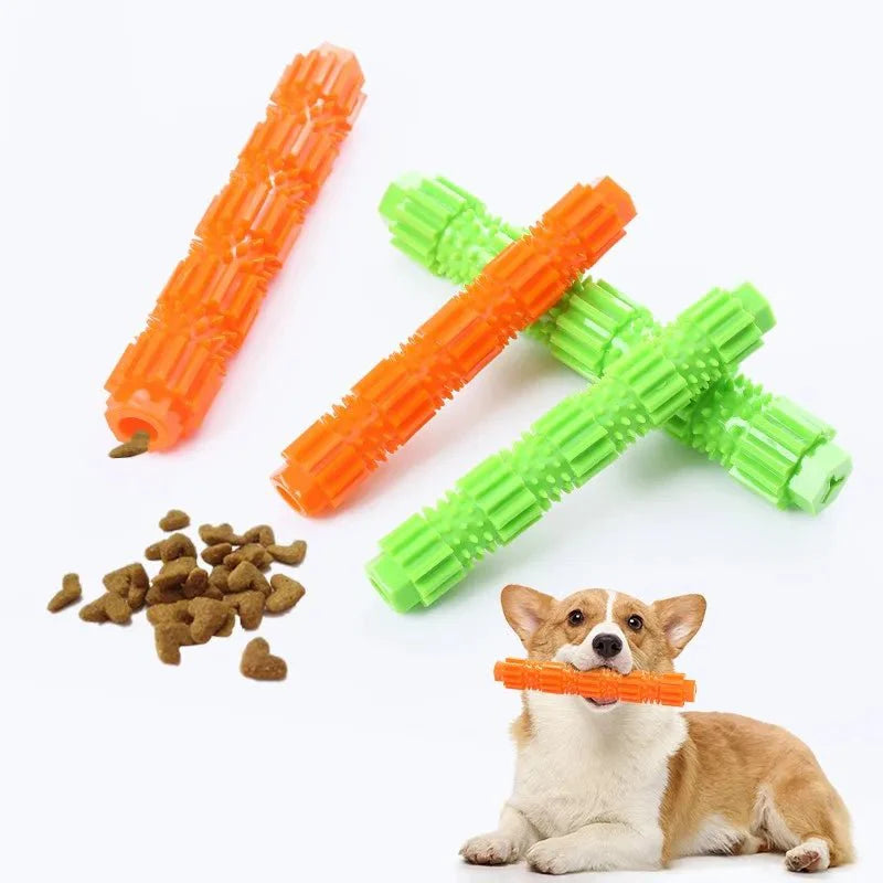 Dailypets Tough Rubber Chew Toy with Treat Dispenser for Dogs