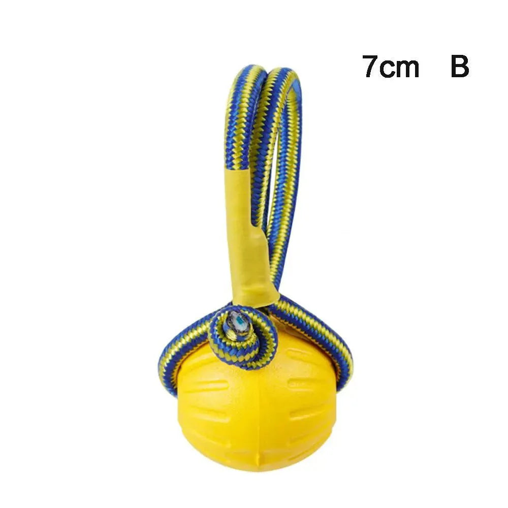 Dailypets EVA Rubber Dog Ball for Fetch, Chewing & Water Play