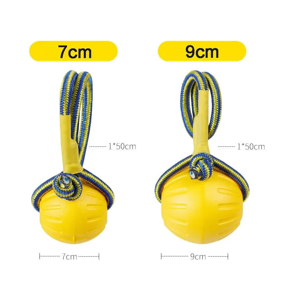 Dailypets EVA Rubber Dog Ball for Fetch, Chewing & Water Play