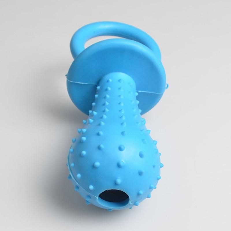 Dailypets Dog Squeaky Chew Toy, Textured Pacifier