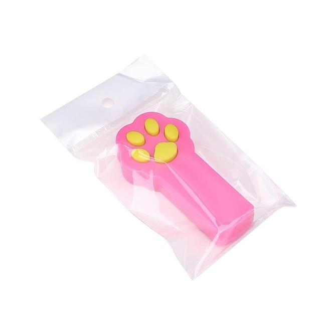 Dailypets Paw Shaped Laser Toy, Red Dot Cat Teaser for Active Play