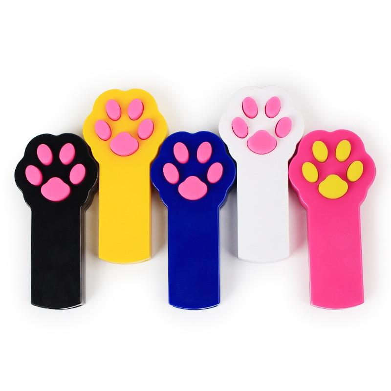 Dailypets Paw Shaped Laser Toy, Red Dot Cat Teaser for Active Play