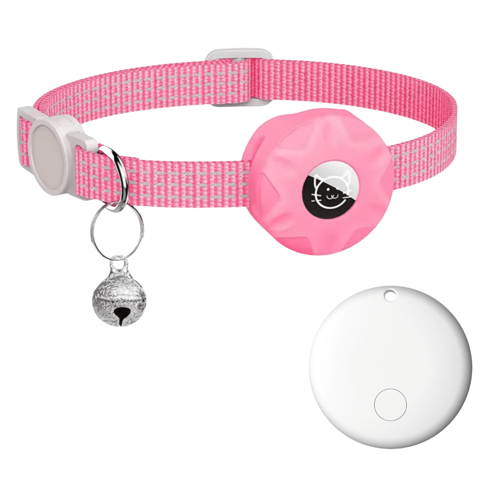 Dailypets Smart Pet Tracker and Reflective Collar Set for Cats Using Android Find My Device