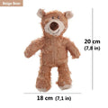 Dailypets Plush Teddy Bear Toy for Small Dogs with Soft Chew Design