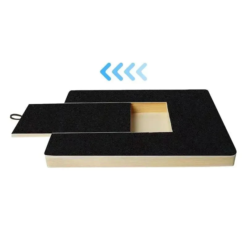 Dailypets Wooden Pet Nail Scratch Board for Natural Dog Nail Maintenance at Home