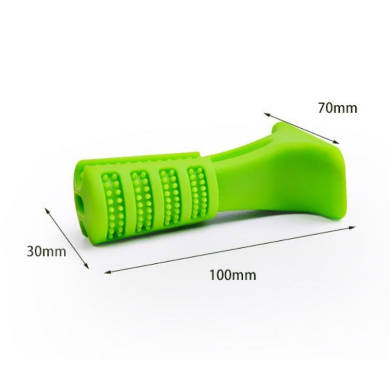 Dailypets Pet Toothbrush Stick, Soft Silicone Chew Toy for Daily Dental Care