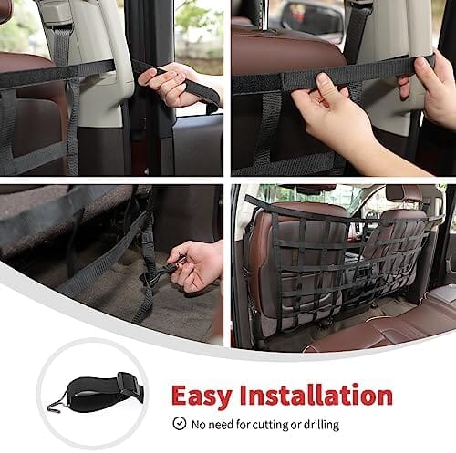 Dailypets Pet Safety Barrier for Trucks, Adjustable Dog Travel Divider
