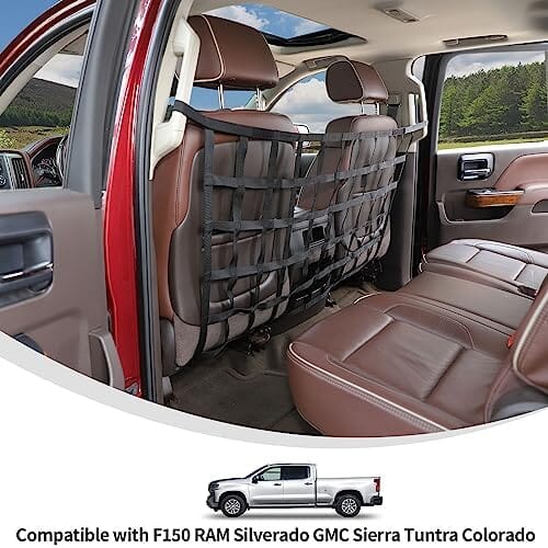 Dailypets Pet Safety Barrier for Trucks, Adjustable Dog Travel Divider