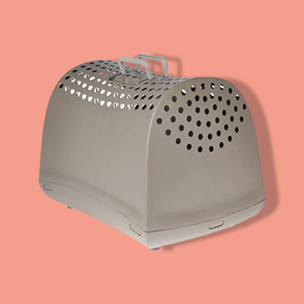 Dailypets Ventilated Pet Carrier, Portable Travel Crate with Secure Door