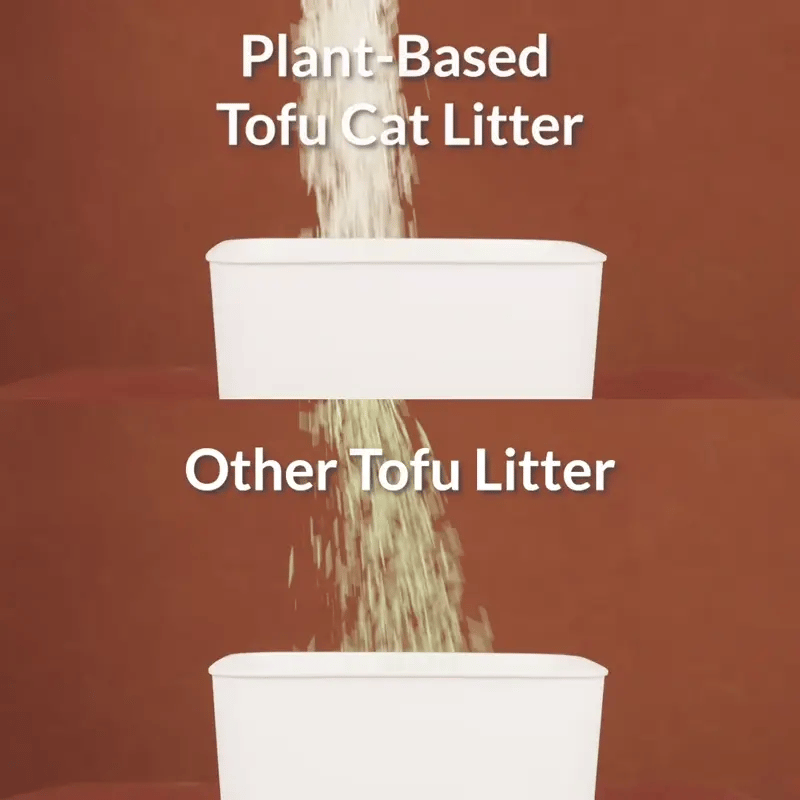 Dailypets Plant-Based Tofu Cat Litter 4 Bags 22lb Set