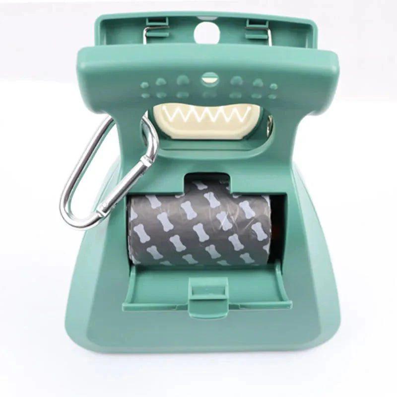 Dailypets Foldable Pet Waste Scooper with Biodegradable Waste Bags for Easy Cleanups