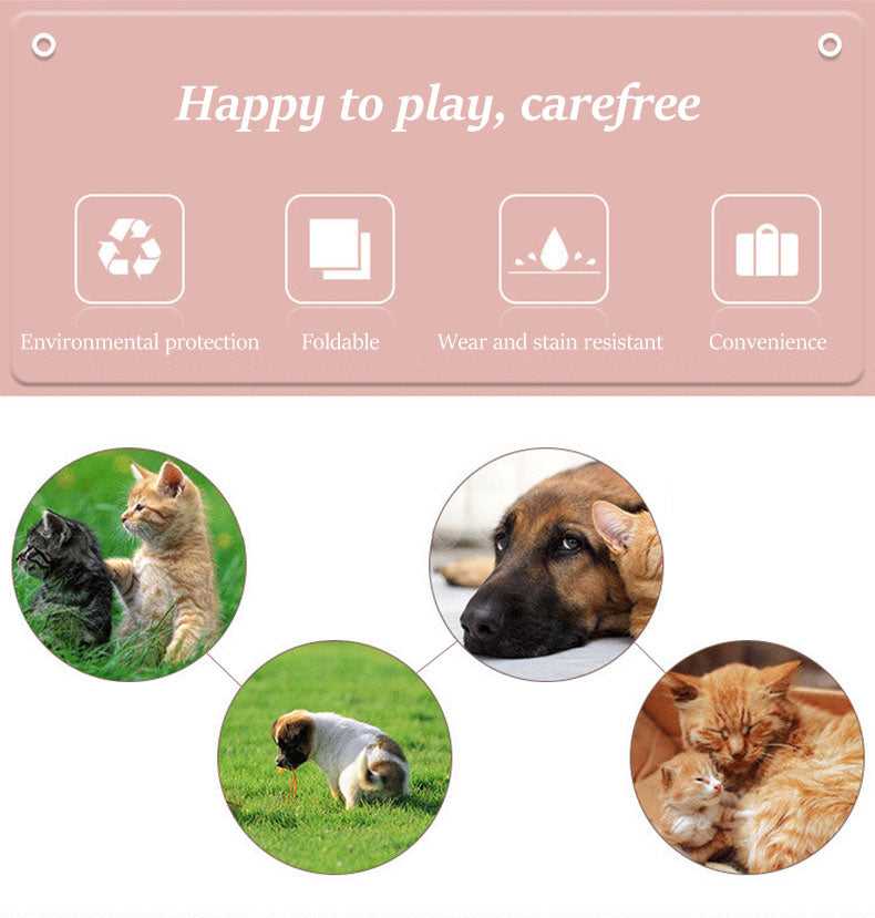Dailypets Pop-Up Pet Playpen – Portable Mesh Exercise Pen
