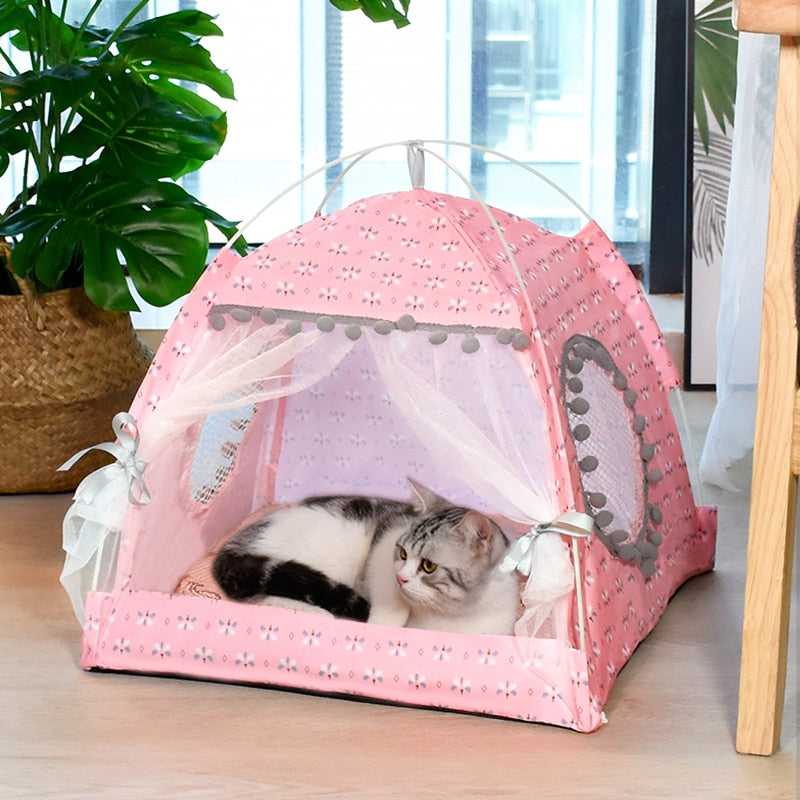 Dailypets Cotton Cat Hideaway Hammock Bed