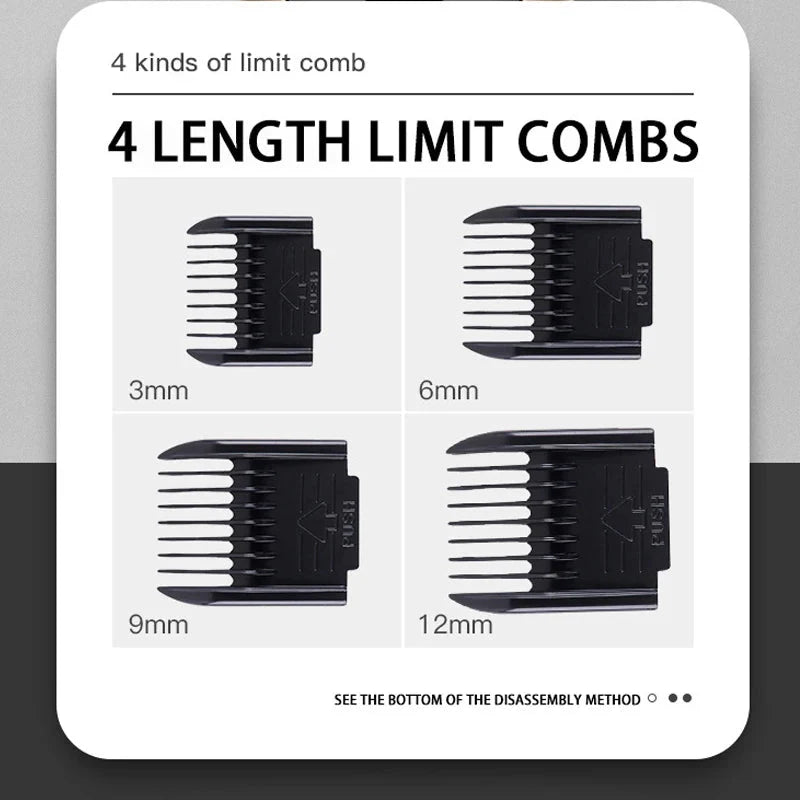 Dailypets Professional Pet Clipper Kit with Quiet Motor and Adjustable Grooming Speeds