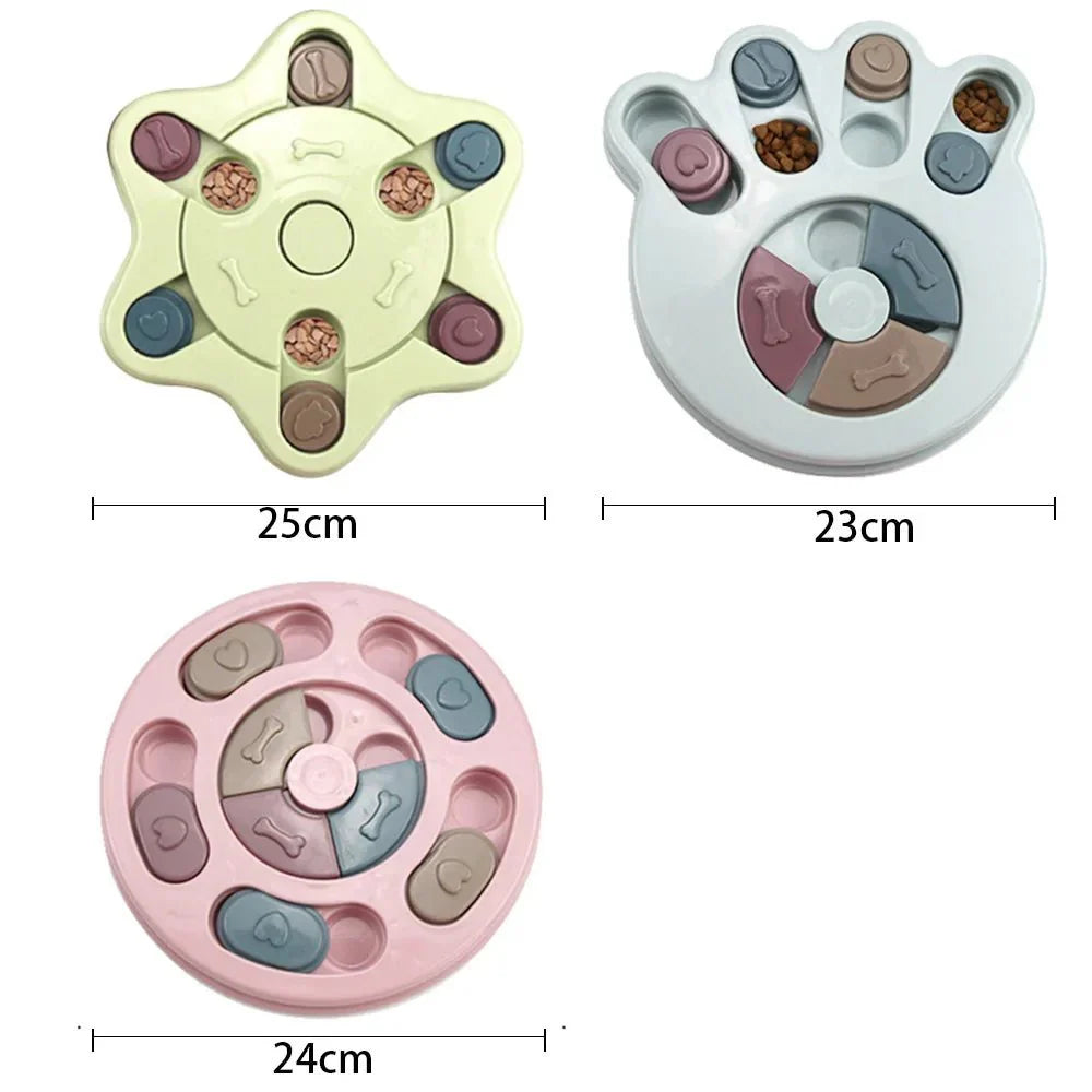 Dailypets Interactive Dog Puzzle Feeder – Slow Feeding Toy for Mental Stimulation