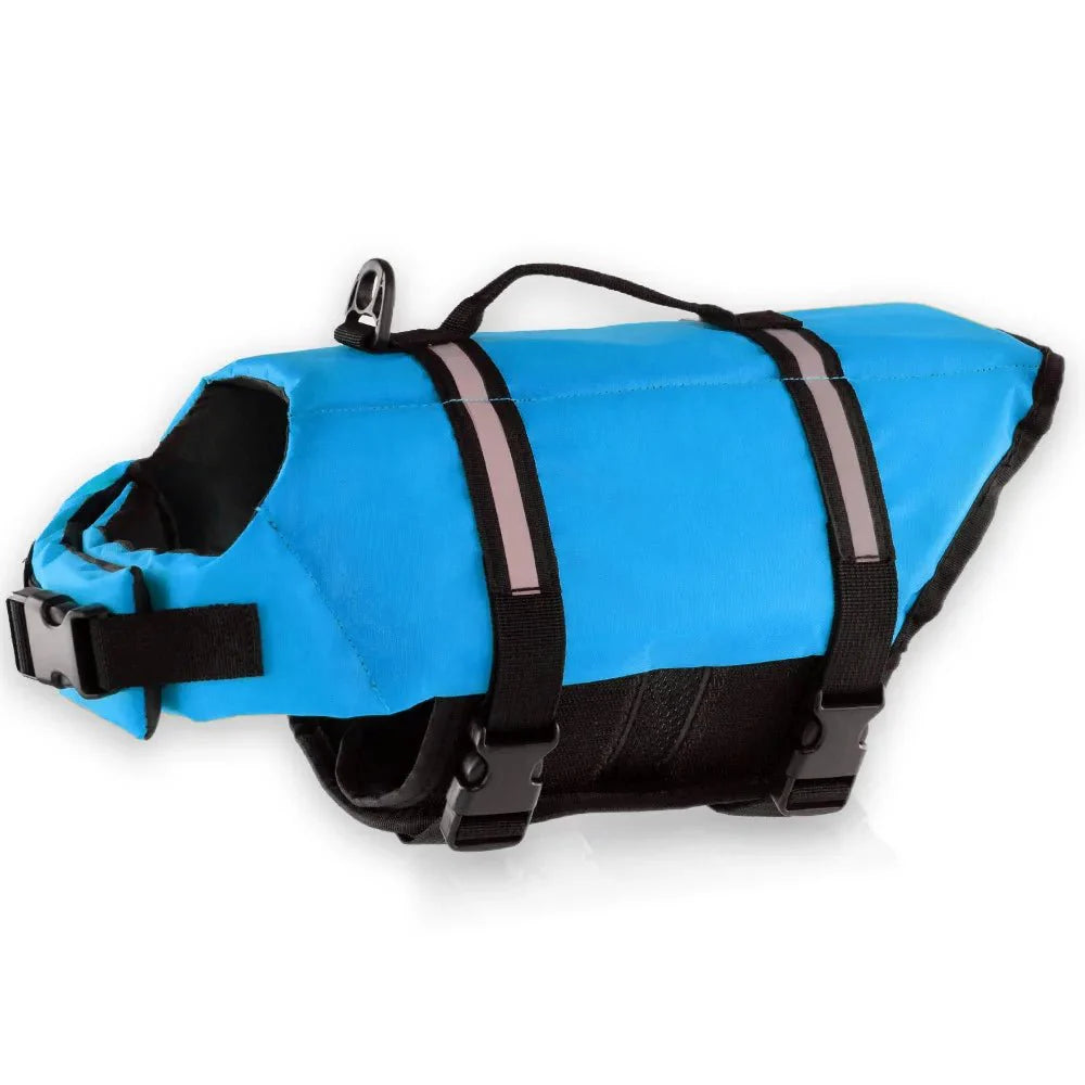 Dailypets Reflective Dog Life Jacket with Adjustable Fit for Swimming & Water Sports