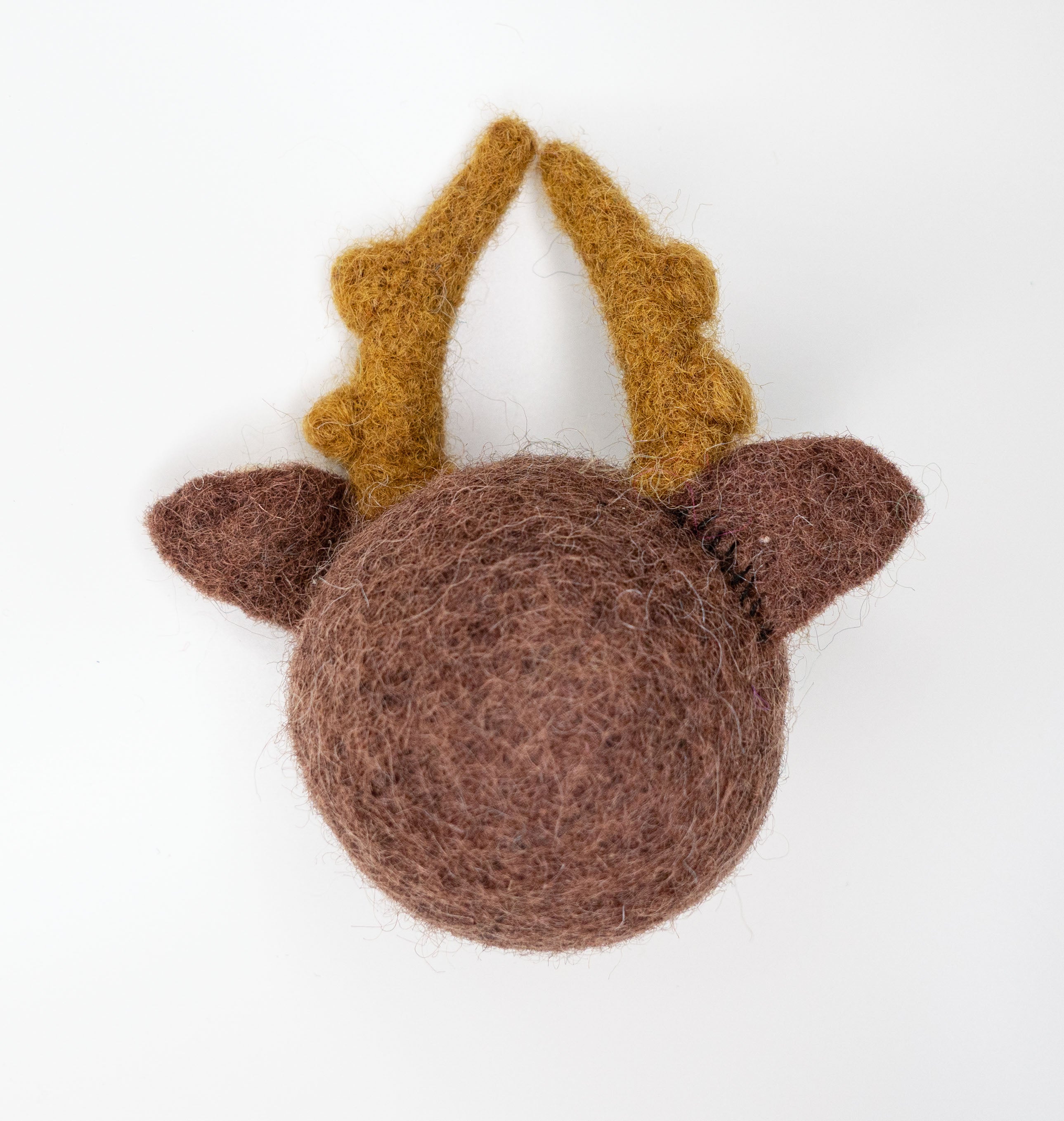 Dailypets Organic Wool Cat Toy Reindeer Design