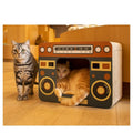Dailypets Retro-Themed Cat Scratching House