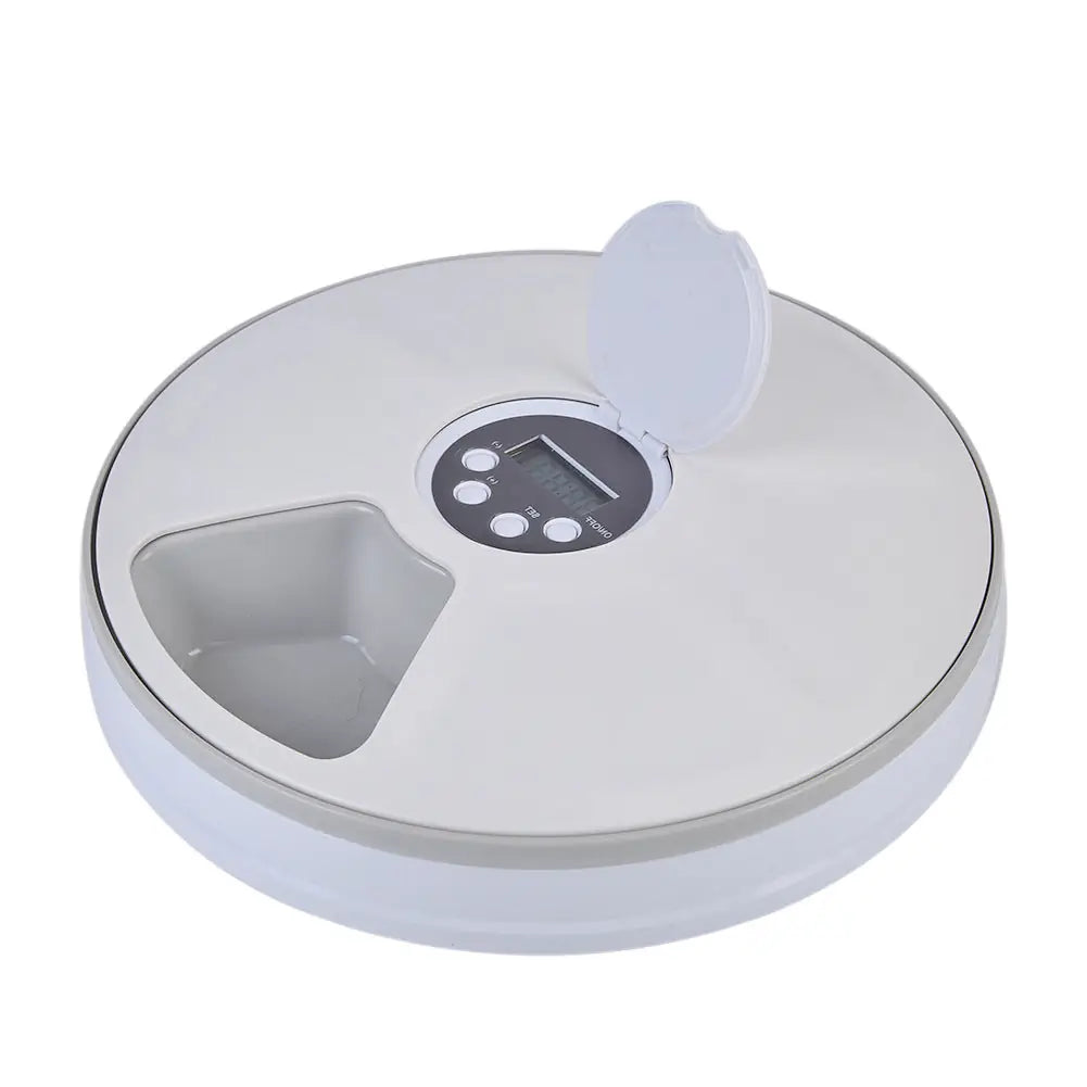 Dailypets Electronic Pet Feeder 6 Meal Rotating Food Tray Timer
