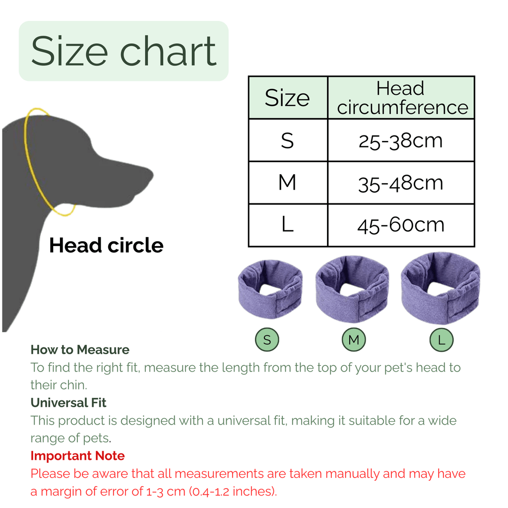 Dailypets Dog Ear Protection with Soft Compression Fit for Travel and Loud Environments
