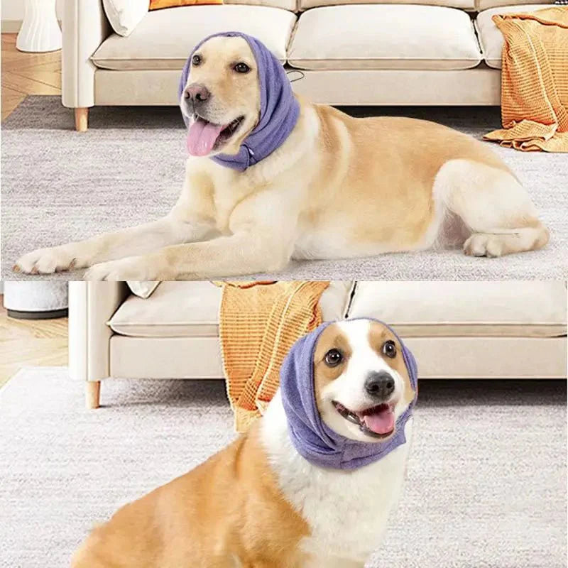 Dailypets Dog Ear Protection with Soft Compression Fit for Travel and Loud Environments