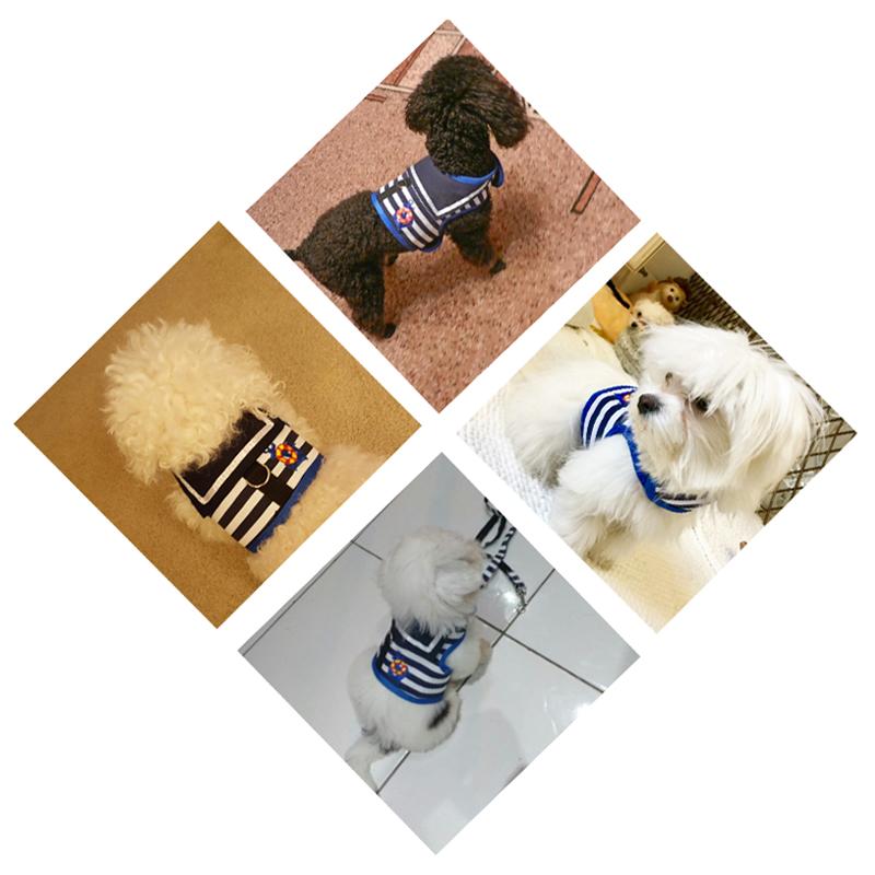 Dailypets Dog Harness Vest, Sailor Style Soft Mesh Walking Harness