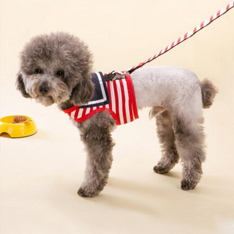 Dailypets Dog Harness Vest, Sailor Style Soft Mesh Walking Harness