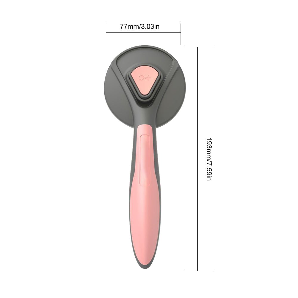 Dailypets Cat Grooming Brush, Self-Cleaning Comb for Loose Hair Removal