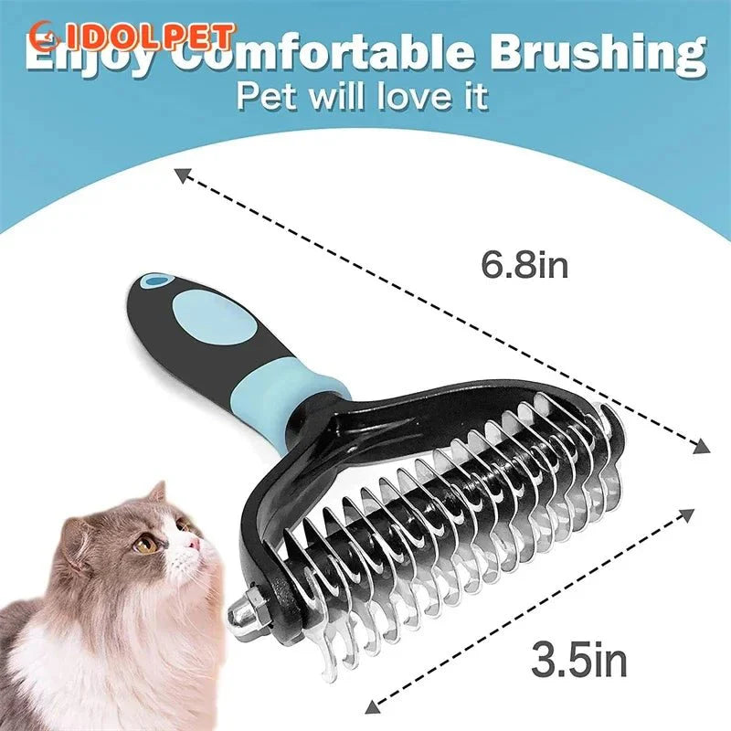 Dailypets Professional Pet Grooming Comb for Detangling and Undercoat Care Daily