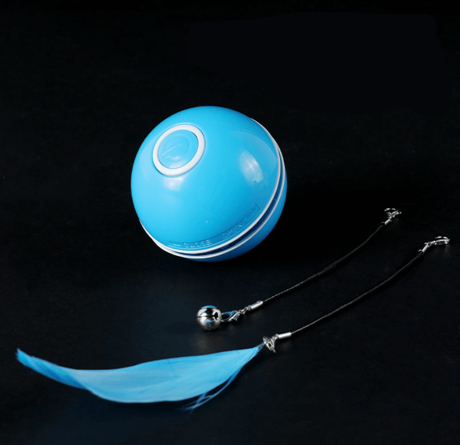Dailypets Smart Interactive Cat Ball – USB Rechargeable LED Chase Toy