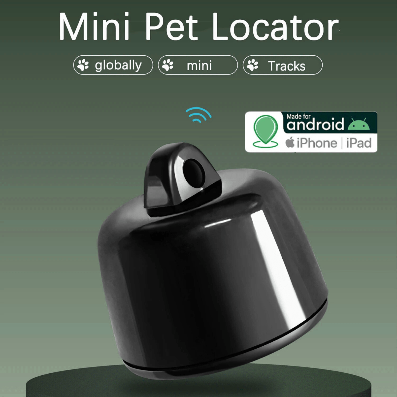 Dailypets Bluetooth Pet Tracker for Android and iPhone with Community Location Network